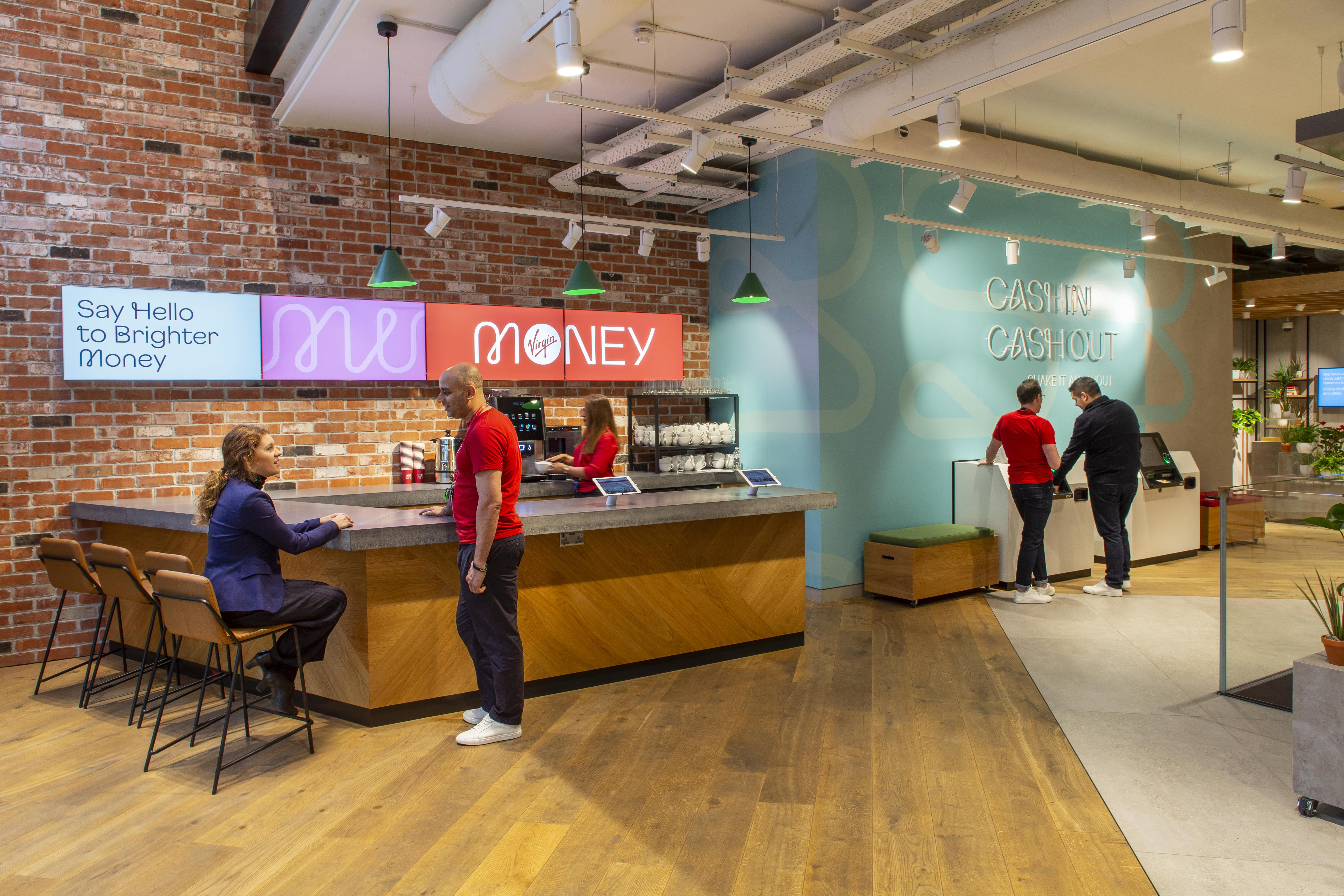 The Virgin Money Manchester store