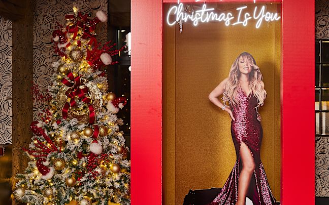 Mariah Carey’s Black Irish Holiday Bar