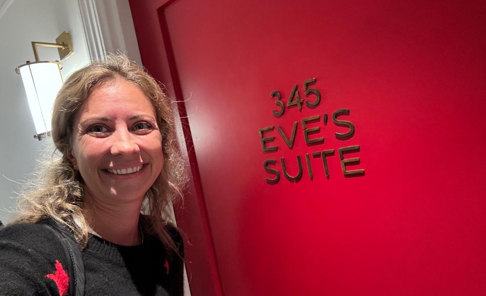 Holly Branson at Virgin Hotels Edinburgh - Eve's Suite