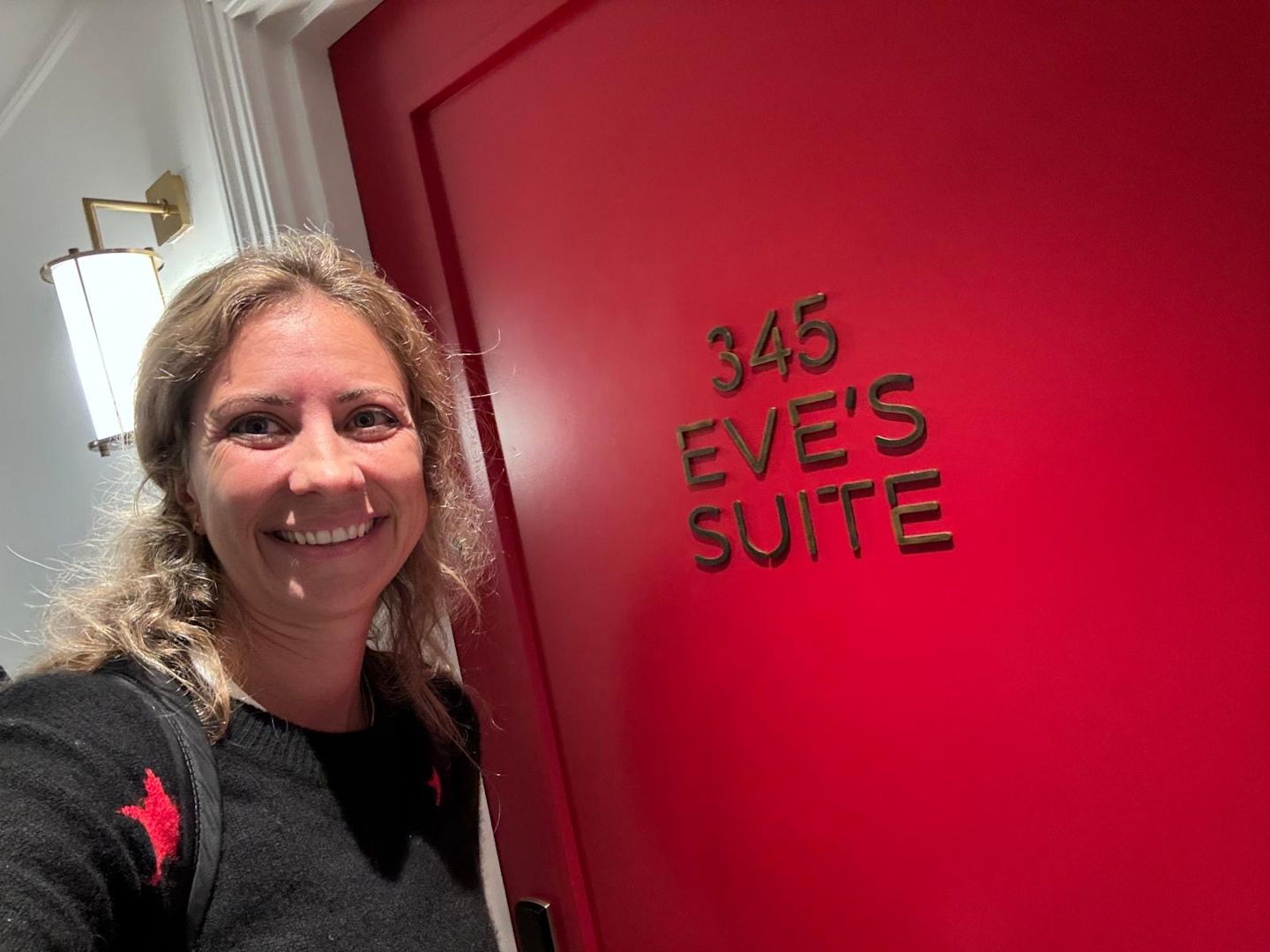 Holly Branson at Virgin Hotels Edinburgh - Eve's Suite