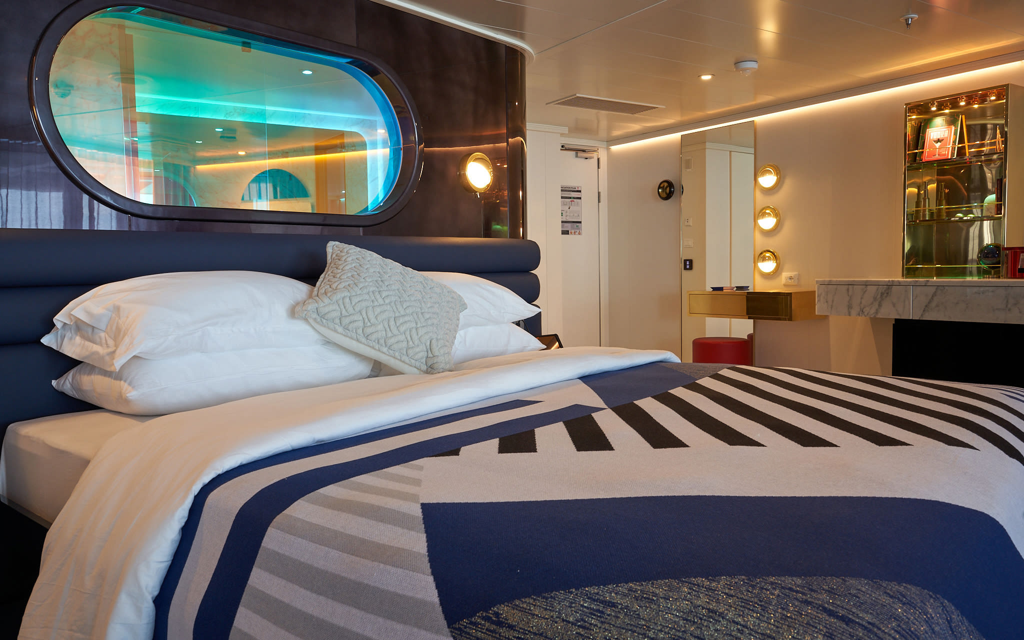 Virgin Voyages' suite