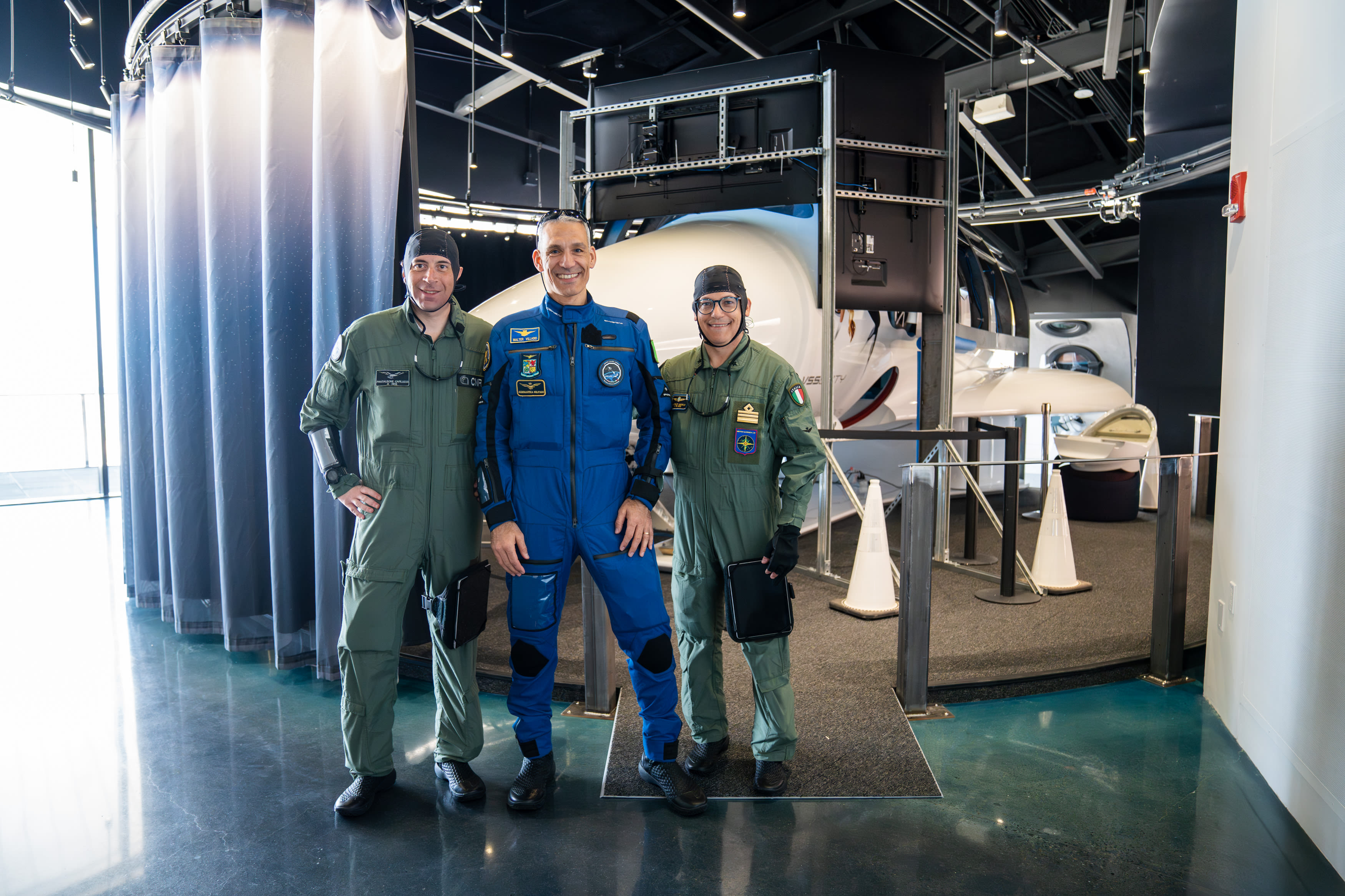 Virgin Galactic's Galactic 01 spaceflight crew